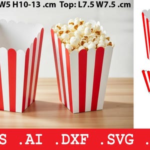 Popcorn Dxf File - Etsy