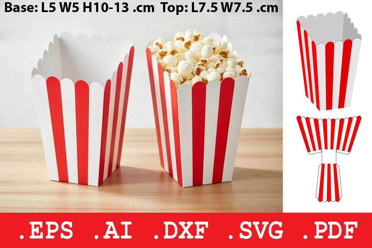 Popcorn Dxf File - Etsy