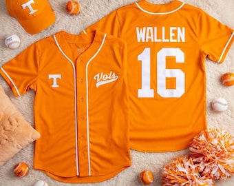 Camiseta de béisbol Western Wallen 16 – Ropa unisex para aficionados con impresión 3D