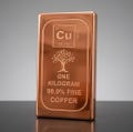 99.9% Pure Copper Bullion Bar 1kg, Solid Copper Ingot Block, Vastu Energy Metal, Investment Piece, Industrial & Collector Item product logo