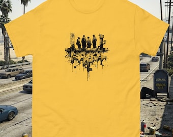 Y2K GTA-Inspired Unisex T-Shirt, Retro Gaming Streetwear, Open World Gamer Graphic Tee