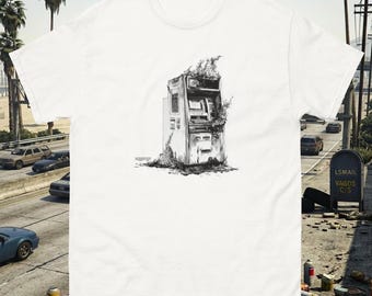 Y2K Gamer Unisex T-Shirt, GTA Style Retro Graphic Tee, Streetwear Gaming Shirt