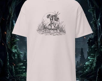 Whimsical Goblin Unisex T-Shirt, Fantasy Creature Graphic Tee, RPG Gamer Gift