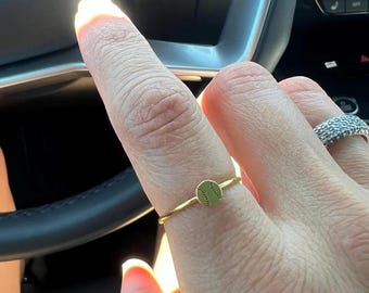 Anillo de béisbol de plata de ley delicado, joyería deportiva para el día del partido.