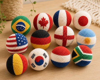 Crochet Hacky Sack Balls, World Soccer Cup Ball 2026, Sports Footbags, Fidget Toys