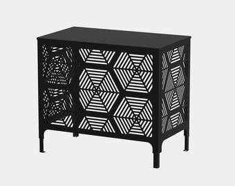 Air conditioner and heat pump cover – Hexagon (floor mounting)