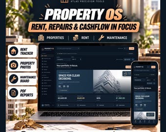 Property OS Landlord App, Rent Tracker, Property Photos, Maintenance and PDF Reports
