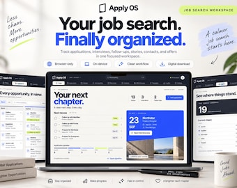 Job Application Tracker: Offline Job Search Planner, Interview Prep & Offer Comparison | Apply OS