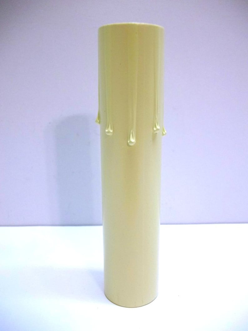 Chandelier Candle Covers Five 5 4 Inch Ivory Drip Candle ...