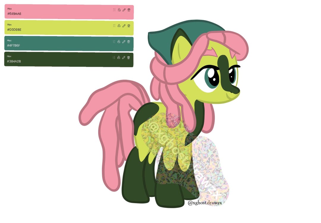 Treehugger Treehugger Recolor Adopts MLP Character Ocs - READ DESC - Etsy