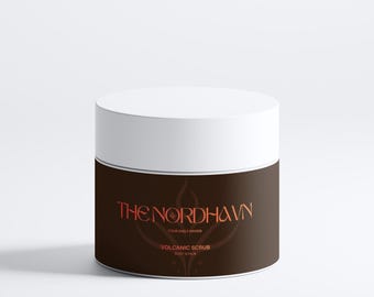 Natuurlijke Body Scrub met Vulkanisch Zand en AHA's | Vegan Ecocert | Glow Exfoliatie | 170ml