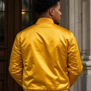 Lambda Upsilon Lambda Custom Greek Letter Satin Jacket | Fraternity & Sorority Embroidered Bomber Jacket | Personalized Greek Apparel