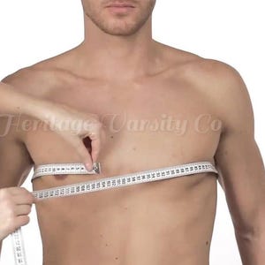 Varsity Jacket measurements guide