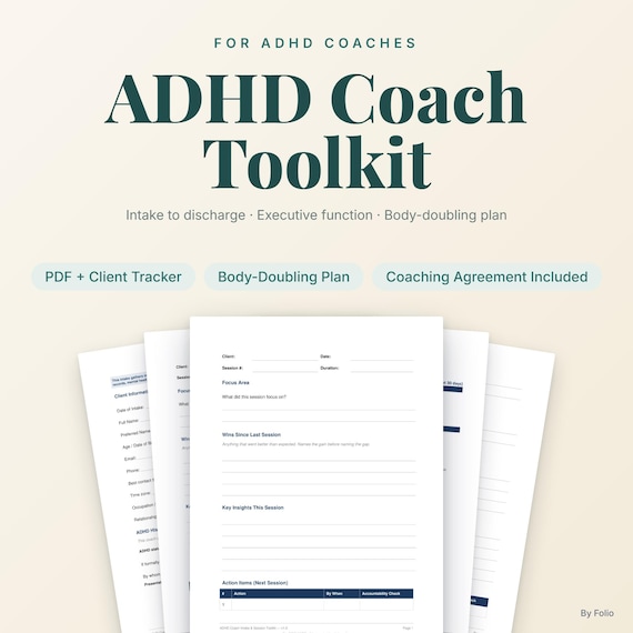 ADHD Coach Intake & Session Toolkit