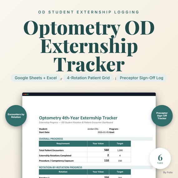 Optometry Externship Tracker