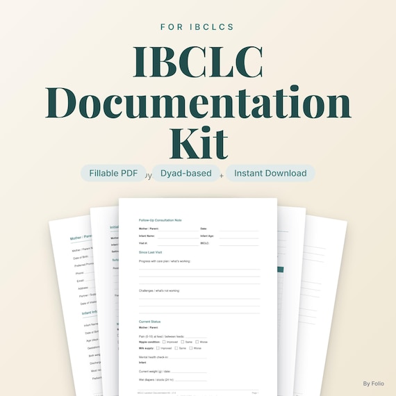 Lactation Consultant Forms Template