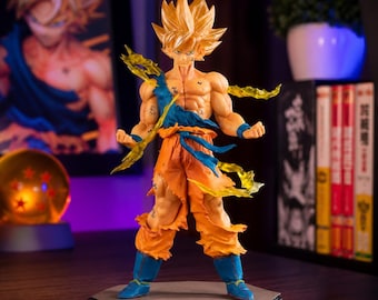 Goku Super Saiyan Figure 16cm, Anime Action Figurine, DBZ Inspired Collectible Statue, Manga Gift , Anime Figure , Dragon Ball Z Decor