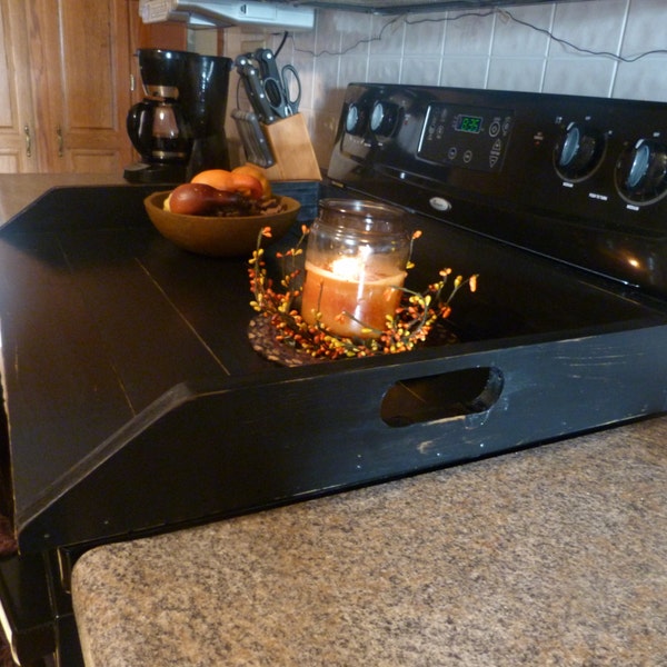 Primitive Kitchen, Noodle Board, Dough Board, Country Kitchen Board, Wooden Tray, Stove Top Cover, Laundry Room