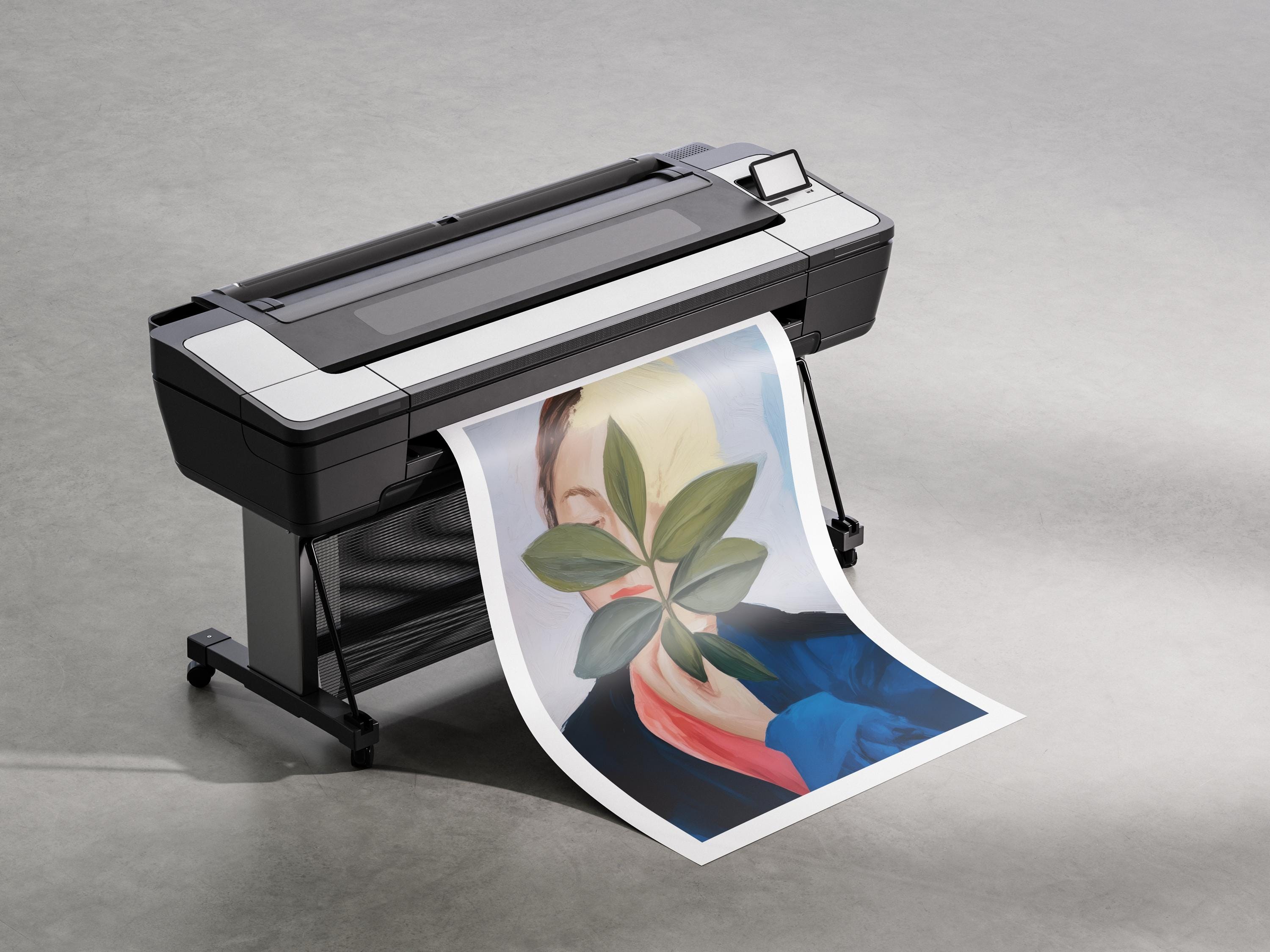 Add a refined sense of quiet intrigue to your space with this expressive botanical portrait print. — art print by Winberg Studios