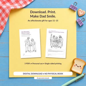 Digital PDF download only. No physical book or planner is shipped.