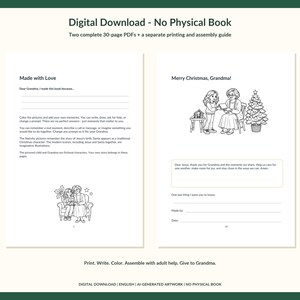 Digital PDF download only. No physical book or planner is shipped.