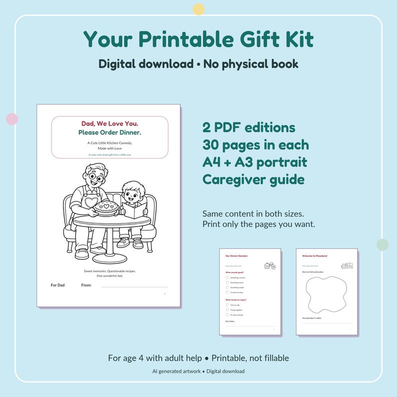 Digital PDF download only. No physical book or planner is shipped.