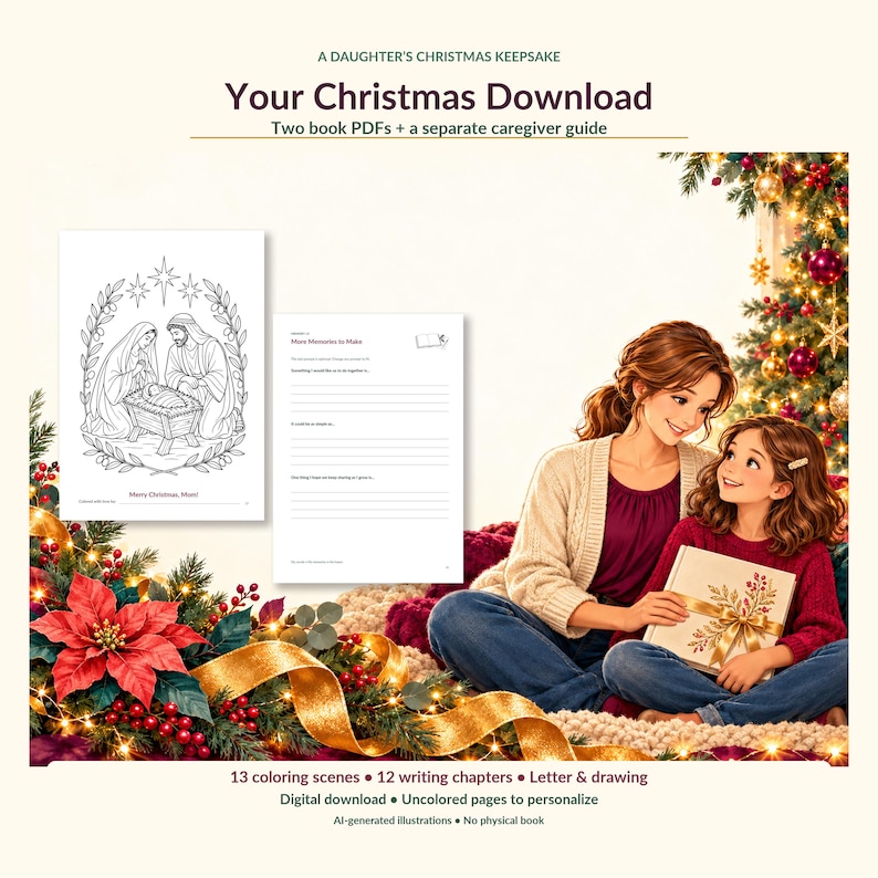 Digital PDF download only. No physical book or planner is shipped.