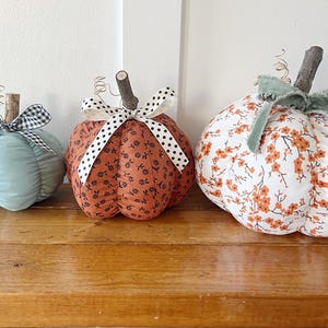 Fabric Pumpkin Sewing Tutorial