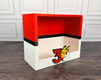 Estuche de exhibición ETB del 30.º aniversario / Protector de caja de entrenador de élite Pokémon / PLA impreso en 3D / Tapa magnética / Acrílico / Regalo de coleccionista