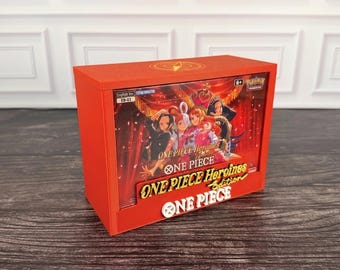 Estuche expositor para sobres de One Piece EB-03 Heroines Edition / PLA impreso en 3D / Tapa magnética / Acrílico / Regalo para coleccionistas de TCG