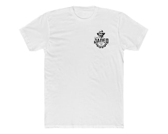The Jaded Podcast logo T-Shirt | Vintage Host Portrait, Podcast Tee