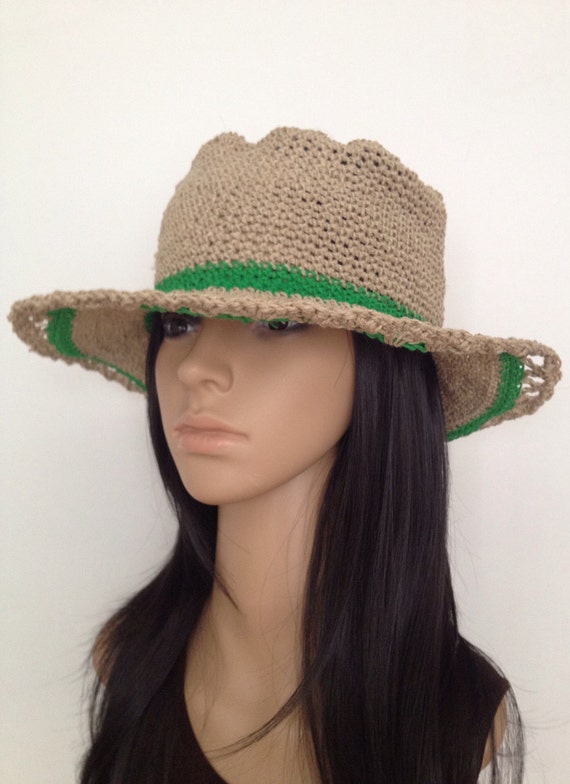 sun hat with wire brim