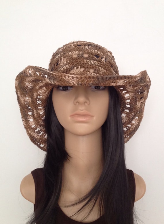 sun hat with wire brim