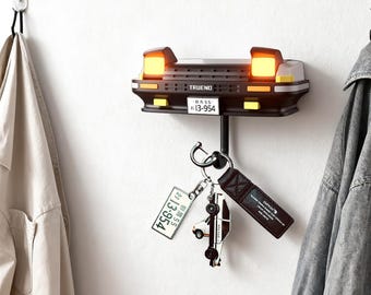 Suporte para chave de carro AE86, gancho de parede para farol retrátil para fãs