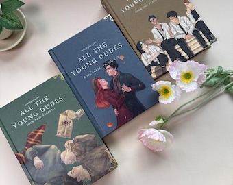All The Young Dudes Hardcover Set | Marauders Era Fanfiction Collection | 3 Volume Collector Edition, Wolfstar Fantasy Romance Gift