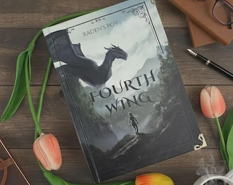 Fourth Wing Special Edition (Xaden’s POV) – Fantasy Romance Hardcover, Dragon Rider Collector Edition, Gift For Bookish