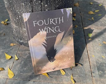 Edición especial de tapa dura de Fourth Wing Xaden / Libro de colección de romance fantástico con dragones / Regalo estético de Booktok para lectores