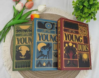 Colección de libros de tapa dura "All The Young Dudes" / Edición especial de fanfiction de "Marauders" / Libros de colección de fantasía para fans de Booktok
