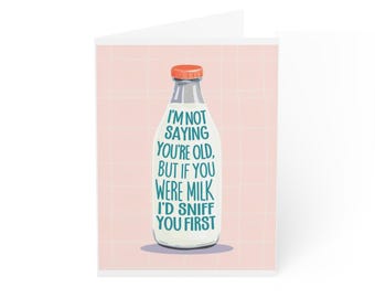 Funny Greeting Cards Set - Humor for Friends & Family, Birthday, Encouragement, Get Well, 1-50 Pack