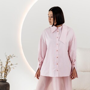 Oversized Pink Shirt