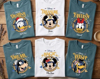Disney Cruise Trip Shirt, Matching Disney Cruise Family Tee, Disney Nautical Shirt, Personalized Disney Vacation Crew, Disney Vacation 2028