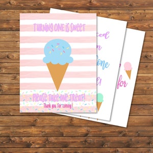 Ice Cream Party Pack Printable Digital File