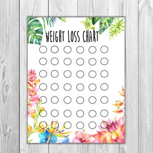 Weight Loss Tracker Sheet