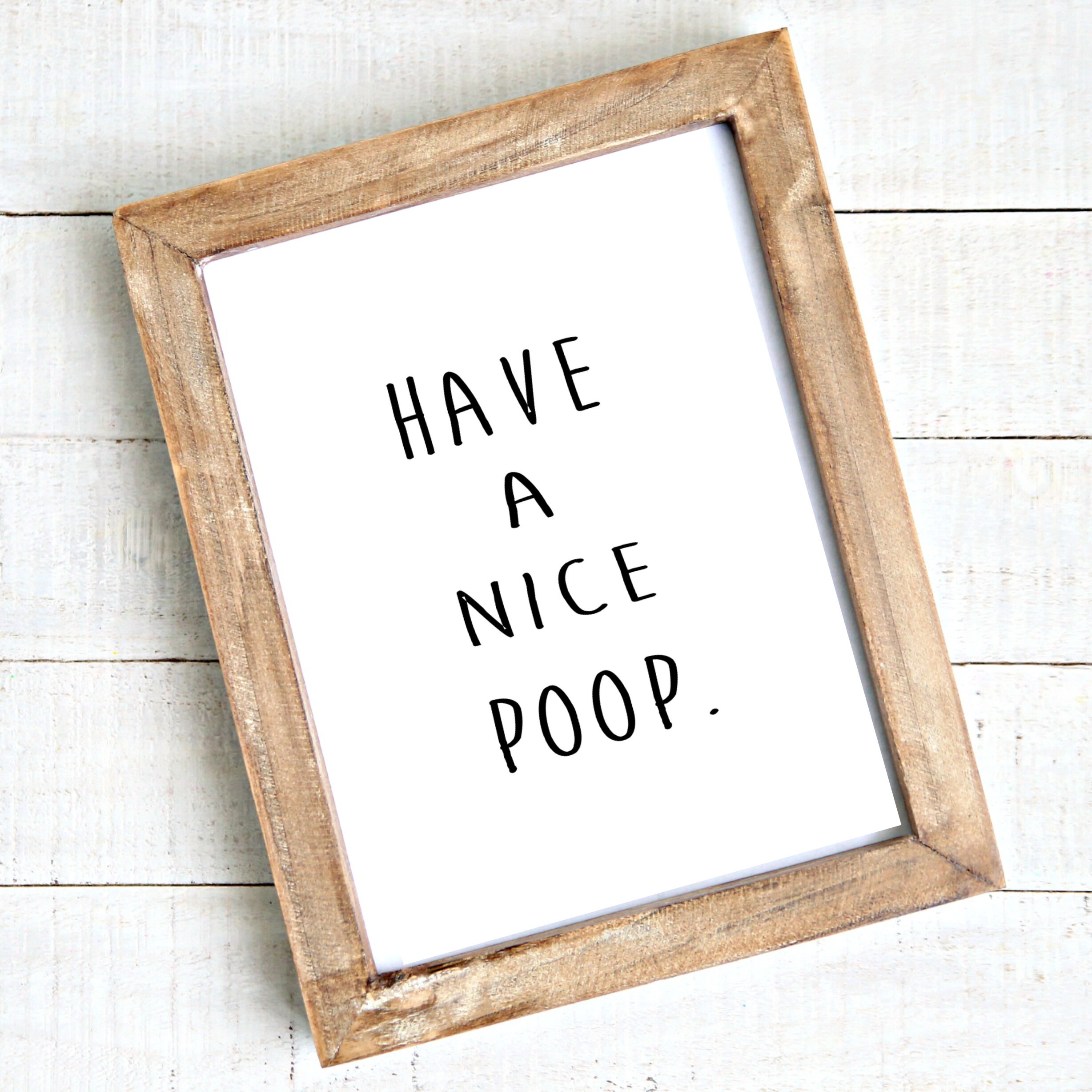 Descarga instantánea Divertido signo de baño tienen una | Etsy