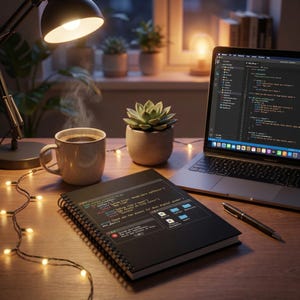 Cahier à spirale pour développeur Python | Journal de programmation amusant pour les programmeurs | Cadeau tech ingénieur logiciel image 4