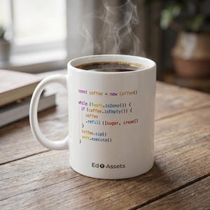 Python Code Coffee Mug | Software Engineer Developer Gift | Programmer Desk Cup Bild 7