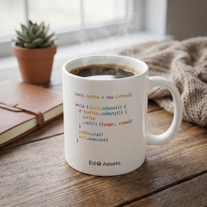 Python Code Coffee Mug | Software Engineer Developer Gift | Programmer Desk Cup Bild 8