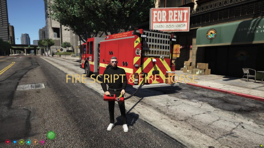 Fire Script & Fire Horse | Fivem Fire System + Mounted Horse Unit ...