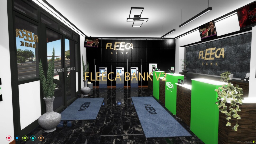 Fleeca Bank V2 MLO | High Quality Map | Fivem Bank Interior | Optimized ...