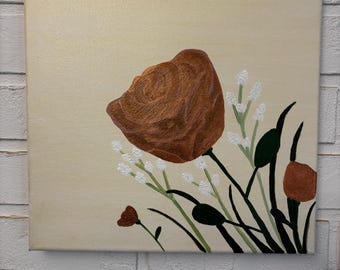 Rose Bouquet Painting